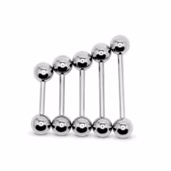 Standard barbell 1,6mm med 6mm kulor