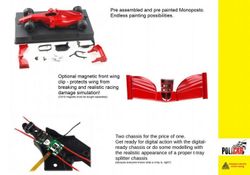 Policar - Monoposto Modern F1 - Red