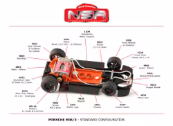 NSR - PORSCHE 908/03 BUENOS AIRES 1972 #40 SW SHARK 21.5K EVO