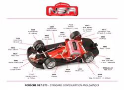 NSR - PORSCHE 997 JOHN PLAYER SPECIAL LIVERY #7 - AW King 21 Evo3 - 21,400 rpm