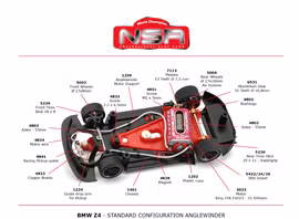 NSR - BMW Z4 GT3 MARTINI RACING LIVERY WHITE #25 AW