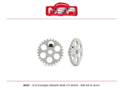 NSR - AW crown gear - 3/32 Alu - 27 Teeth Ø 16mm - Anglewinder 15°
