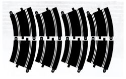 Scalextric - Track Extension Pack 6 (8st R3 22.5° kurvor)
