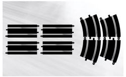 Scalextric - Track Extension Pack 7 (4 rakor + 4 R3 kurvor)