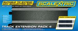 Scalextric - Track Extension Pack 4 ( std raka 4st)