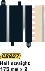 Scalextric Sport - Half straight L = 175 mm (2x)