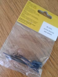Scalextric - Guide Blades and Wires with metal contacts