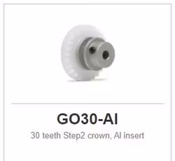 Slot.it - Inline - 30 teeth Step2 crown, Al insert