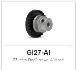Slot.it - Inline - 27 teeth Step2 crown, Al insert