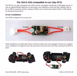 Slot.it - Digital Chip for Scalextric Digital - Universal Hornby SSD chip (15d)