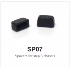 Slot.it - Spacers for step 3 chassis (x8)