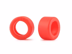 NSR - Special RTR Slick Rear for Rally cars - 19x10 - Low Profile - Racing tyres - RED  (x4)