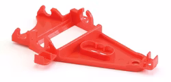 NSR - EVO TRIANGULAR ANGLEWINDER MOTOR SUPPORT XHARD RED