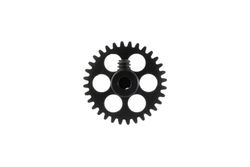 NSR - 3/32 Aluminium Gear - 32 Teeth Ø 17,5mm - Sidewinder - BLACK