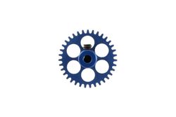 NSR - 3/32 Aluminium Gear - 35 Teeth Ø 17,5mm - Sidewinder - PALE BLUE