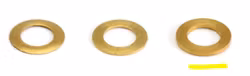 NSR - PICK-UP GUIDE SPACERS .020"/ 0,50 mm BRASS (10pcs)