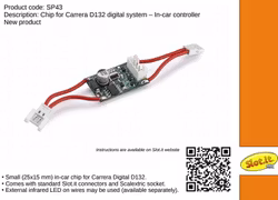 Slot.it - Digital Chip for Carrera D132 system - in-car controller