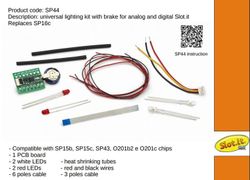 Slot.it - Universal lighting kit for analog and digital