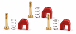 NSR - Suspensions Tria - for triangular motor mount 125x - 126x (Soft Springs)