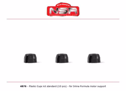 NSR - Cups of fixing - Plastic cups for inline motor support (10x)