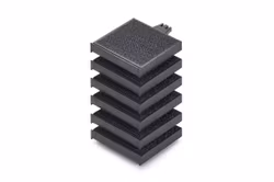Policar - straight border - 61.4mm - 6pcs