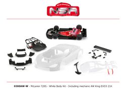 NSR - MCLAREN 720S WHITE BODY KIT INCLUDING MECHANIC AW KING EVO3 21K