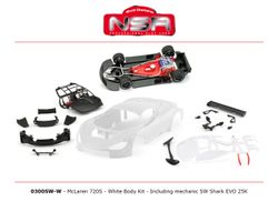NSR - MCLAREN 720S WHITE BODY KIT INCLUDING MECHANIC SW SHARK EVO 25K
