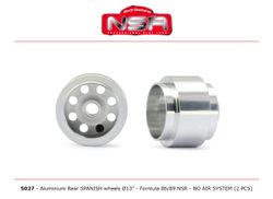 NSR - 3/32 Wheels - Rear Ø 13x10mm - Ultralight & very accurate (x2)
