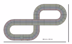 Policar - 4 lanes starter set (9,2 m track) - Tillfälligt Slut. Lägg gärna förhandsorder så vi tar hem tillräckligt! FRAKTFRITT inom SVERIGE