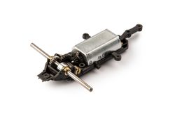 Policar - F1 assembled wide motor mount, axle 51mm, bevel gears, Z17 crown
