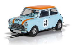 Scalextric - Austin Mini Cooper S - Gulf Edition Nick Riley & Gabriele Tarquini