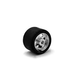 NSR - Rear slick wheel RTR - 20x13 Ultragrip on 16,5 rims for F22 (Trued and glued from factory) (2x)