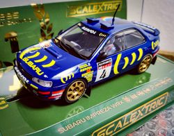 Scalextric - Subaru Impreza WRX - Colin McRae 1995 World Champion