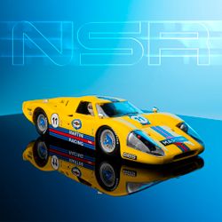 NSR - GT40 MKIV MARTINI RACING LIVERY YELLOW #11 SW SHARK 21.5K EVO