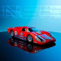 NSR - GT40 MKIV MARTINI RACING LIVERY RED #10 SW SHARK 21.5K EVO