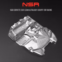 NSR - Corvette C8R Lexan ultralight cockpit for racing