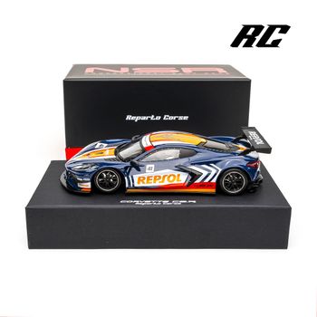 NSR - CORVETTE C8.R REPSOL LIVERY BLUE #41-RACE SETUP FOR WOODEN TRACKS