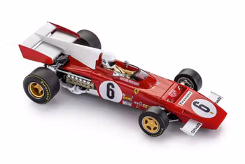 Policar -  Ferrari 312 B2 - #6 - Arturo Merzario - Brands Hatch 1972