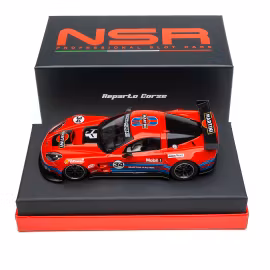 NSR - CORVETTE C6.R MARTINI LIVERY RED #34 “REPARTO CORSE” – RACE SETUP FOR WOODEN TRACKS