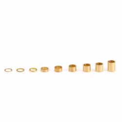 NSR - Axle spacer 3/32 0,236"/6mm brass (x10)