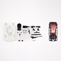 NSR - NSR HYPERCAR BODY WHITE KIT INCLUDING MECHANIC