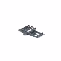 NSR - Motor Support Carbon Fibre Gray for NSR Hypercar- Sidewinder for long can motors - offset +1,25mm