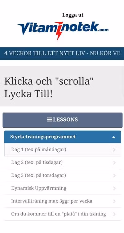 4 Veckor Till Ett Nytt Liv (spiralbok+PDF)