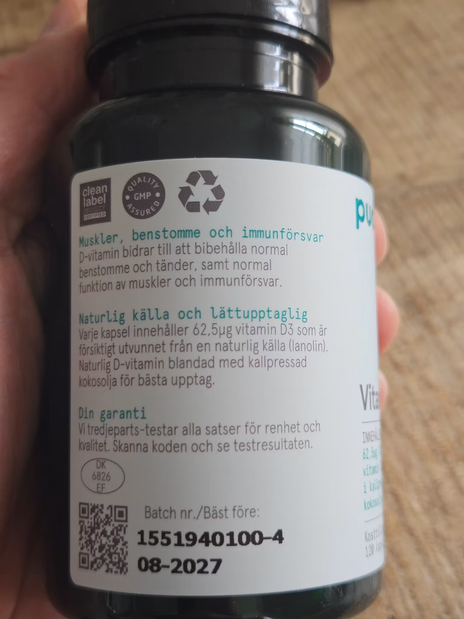 Prenumeration på Vitamin D3