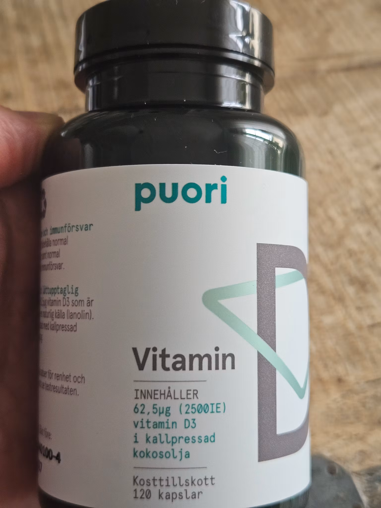 Vitamin D3 (Ej prenumeration)