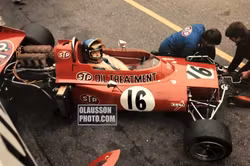 1971 - Ronnie siktar mot stjärnorna i March 711 - foto 20 x 30 cm