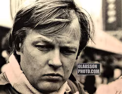 1978 - En bekymrad Ronnie inför Spaniens GP - format 15 x 20 cm