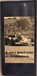 1977 Anderstorp - Goodyear-folder - fakta - anteckningsblock