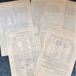 Monza 1973 original - Ronnieseger - 5-sid tävlingsrapport, Lotus mapp - foto 20x30 cm