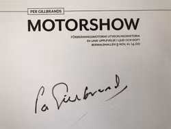 Per Gillbrand 2014 - sign. Berwald-program - lyssna på 11 av hans motorer med QR-kod